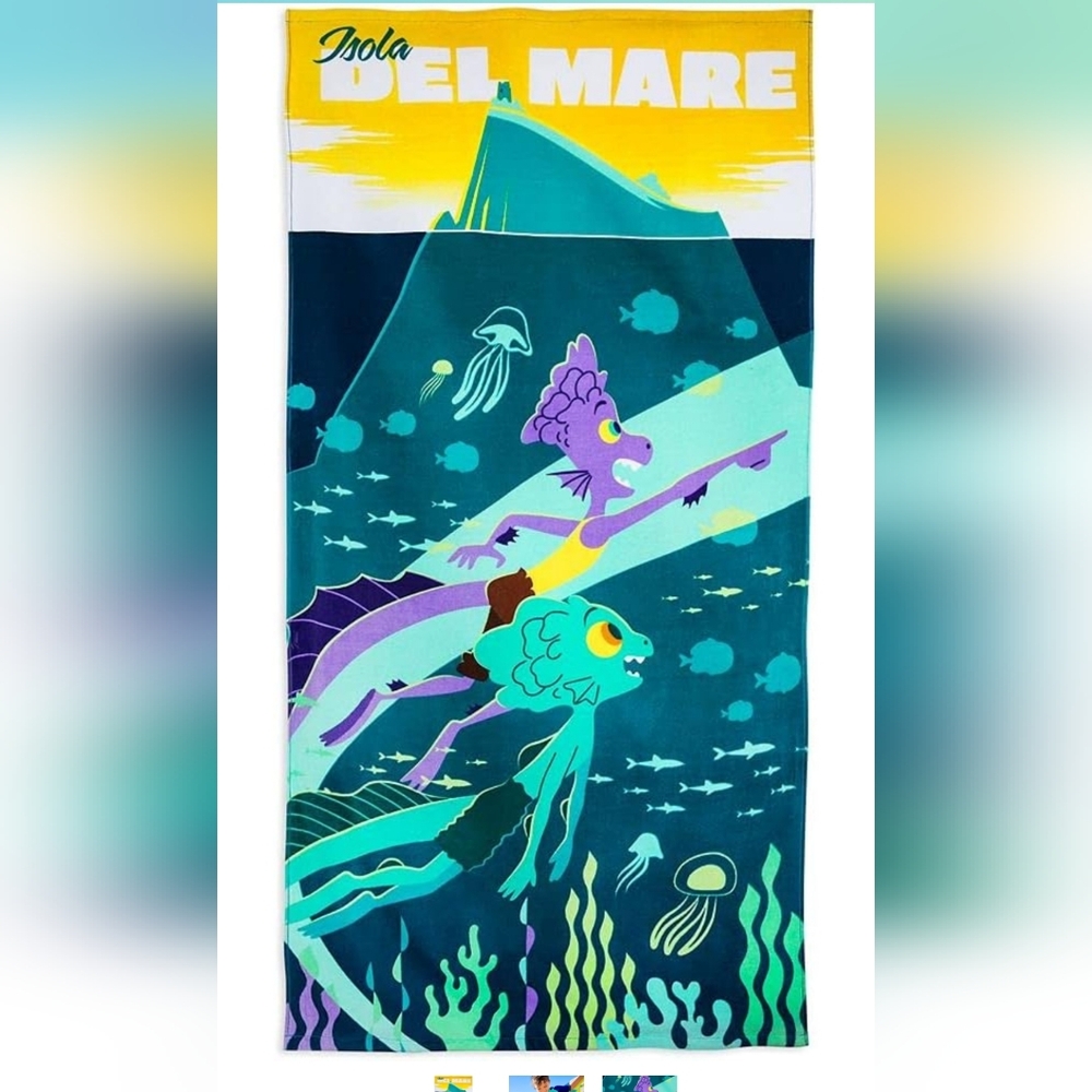 Disneys Luca Beach Towel